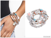 Cloudy Chic - Silver Bracelet