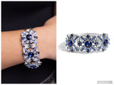 Shimmering Solo - Blue Bracelet