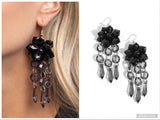 Hawaiian Hallmark - Black Earring