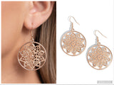 Garden Allure - Rose Gold Earring