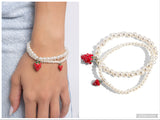 Strawberry Season - Red Bracelet