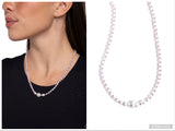 Fight Like a PEARL - Pink Necklace