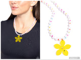 Nostalgic Novelty - Yellow Necklace