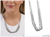Dynamic Default - Silver Necklace