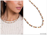 Natural Nonchalance - Brown Necklace