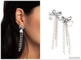 Garden Gain - White Post Earring