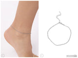Blinding Basic - White Anklet