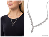 Executive Embellishment - White Necklace