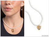 Filigree Infatuation - Gold Necklace