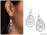 Sweat and TIERS - White Earring