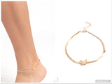 A FLIGHT-ing Chance - Gold Anklet