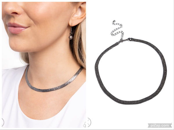 Simply Scintillating - Black Choker