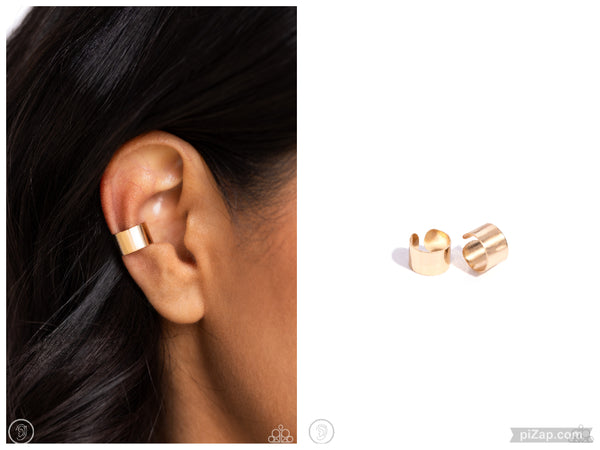 Seize the Chicness - Gold Cuff Earring