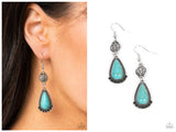 Montana Mountains - Blue Earring