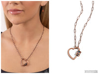 Affectionate Attitude - Copper Necklace