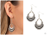 Lunar Luxury - Black Earring