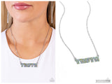 Truth Trinket - Blue Necklace