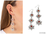 Stellar Series - Orange Earring