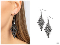 Celestial Comet - Black Earring