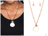 I Put A SHELL On You - Copper Necklace