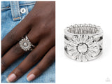 Roadside Daisies - Silver Ring