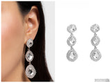 Prove Your ROYALTY - White Post Earring