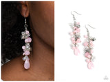 Cheeky Cascade - Pink Earring