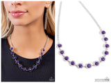 Going Global - Purple Necklace