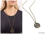 Dragonfly Daydream - Brass Necklace