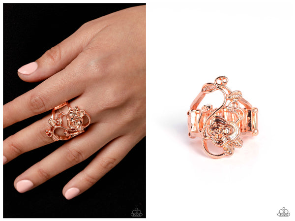 What ROSE Around - Copper Ring