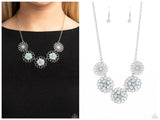 Mandala Mosaic - Blue Necklace