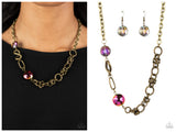 Celestially Celtic - Brass Necklace
