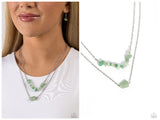 Chiseled Caliber - Green Necklace
