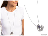 Soulful Serenity - Purple Necklace