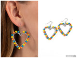 Fun-Loving Fashion - Yellow Earring