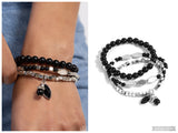 Redefined Romance - Black Bracelet