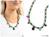 Colorfully California - Black Necklace