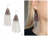 Cleopatras Allure - Red Earring