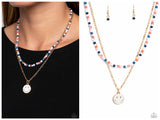 High School Reunion - Blue Necklace