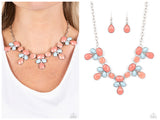 Midsummer Meadow - Orange Necklace