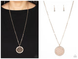 Tearoom Twinkle - Rose Gold Necklace