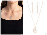 Stellar Sway - Rose Gold Necklace
