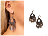 Tribal Charm - Copper Earring