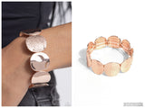 Rippling Record - Rose Gold Bracelet