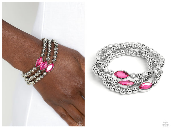 Twinkling Team - Pink Bracelet