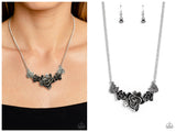 Botanical Breeze - Silver Necklace