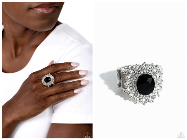 Bling blitz black store ring paparazzi