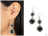 Modern Motives - Black Earring