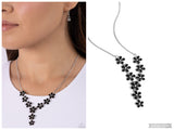 Flowering Feature - Black Necklace