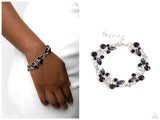 Poolside Perfection - Purple Bracelet